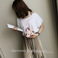 new arrival girl shoulder bag soft PU pink bag animal cartoon cheap child bag